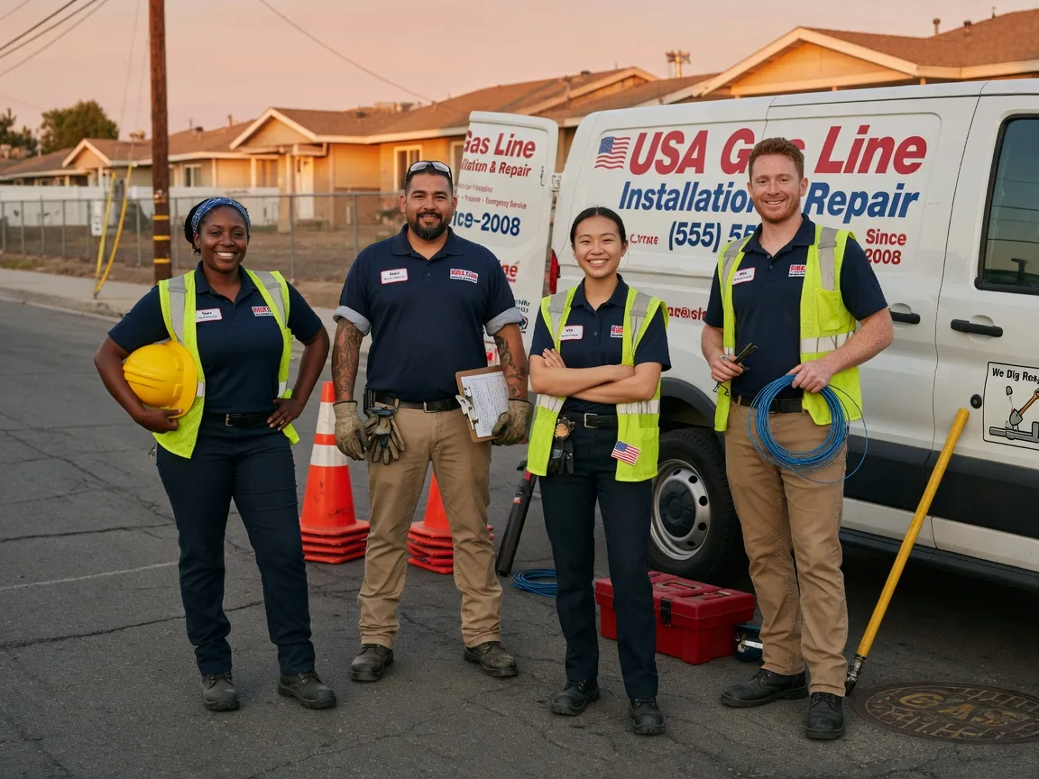Gas Line Installation company in Belle Plaine, IA